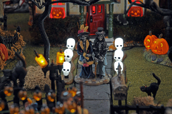 skeleton couple